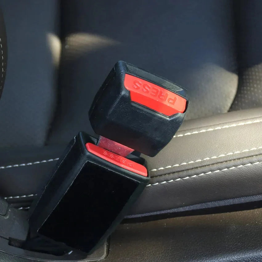 Seat Belt Alarm Silencer Inserts Set of 2 Tool-Free Installation