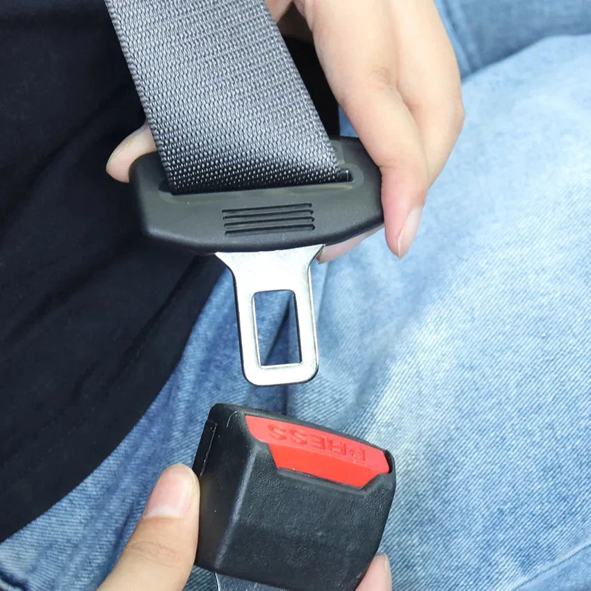 Seat Belt Alarm Silencer Inserts Set of 2 Tool-Free Installation