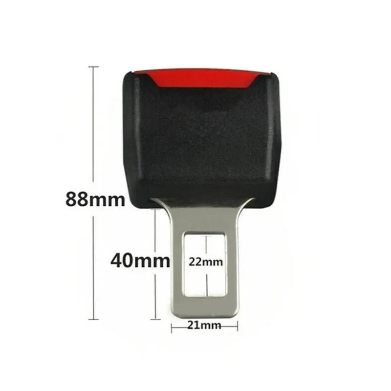 Seat Belt Alarm Silencer Inserts Set of 2 Tool-Free Installation