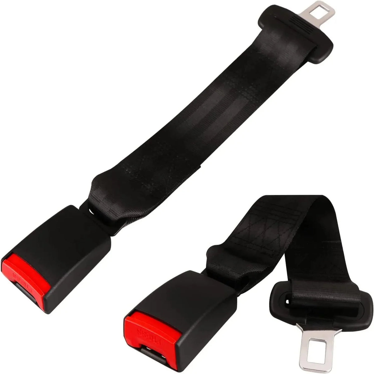 Seat Belt Extender 14-Inch Metal Buckle
