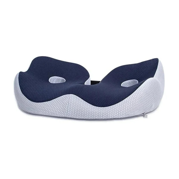 Seat Cushion Contoured Pressure Relief Adjustable Support Washable Cover