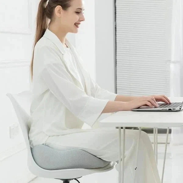 Seat Cushion Contoured Pressure Relief Adjustable Support Washable Cover