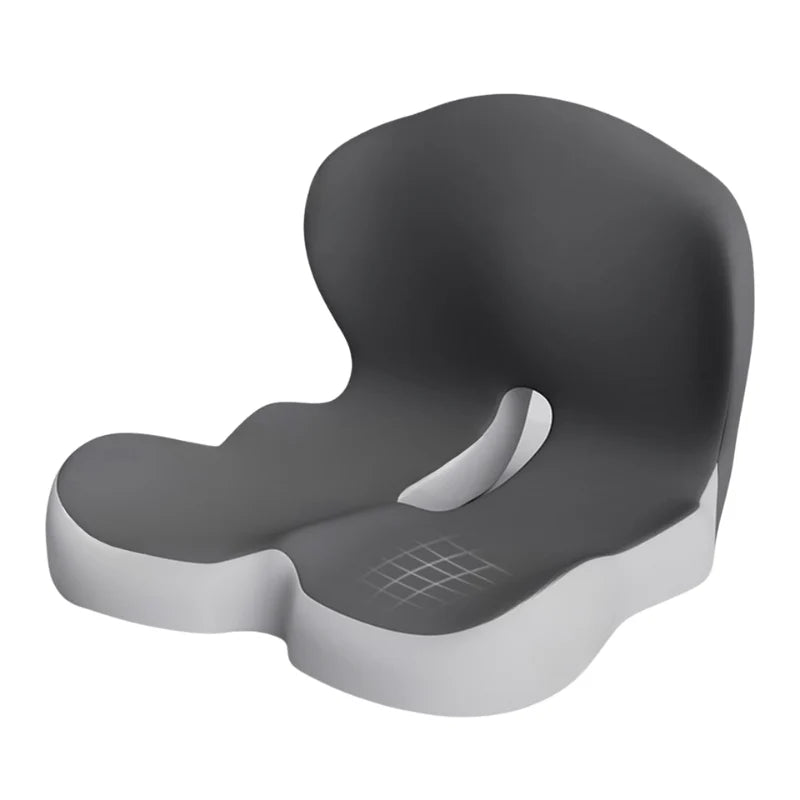 Seat Cushion Memory Foam Non-Slip & Machine-Washable Cover