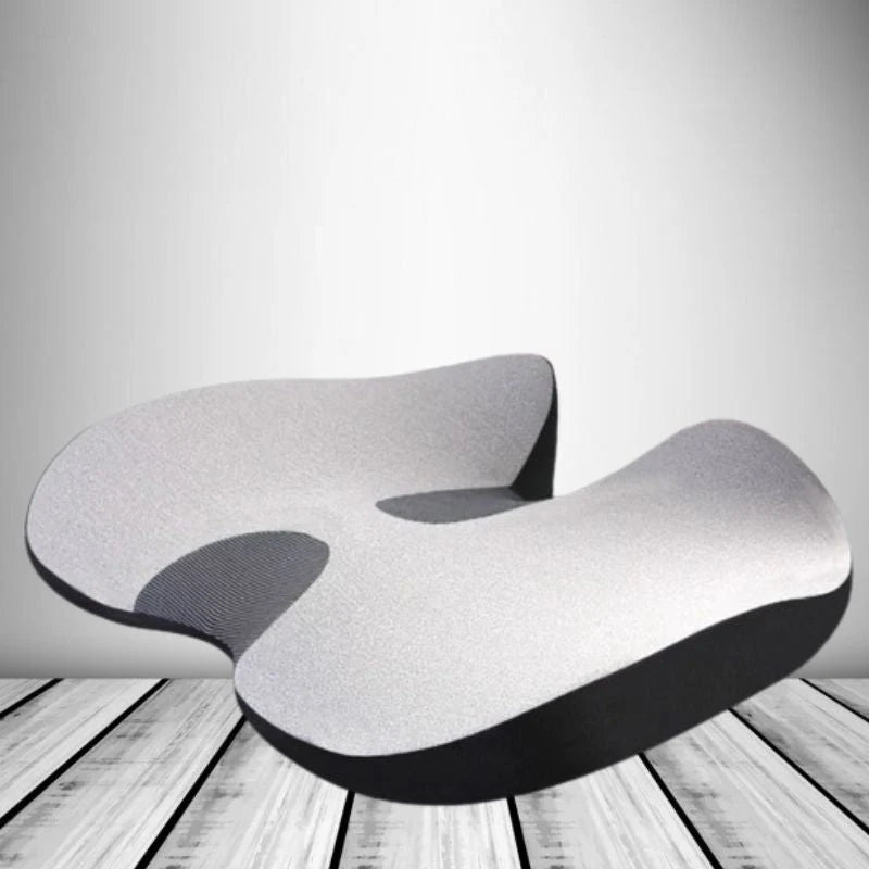 Seat Cushion Memory Foam U-Shaped Cutout Machine Washable Cover