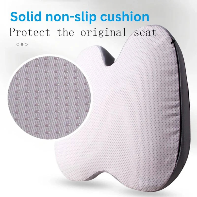 Seat Cushion Memory Foam U-Shaped Cutout Machine Washable Cover
