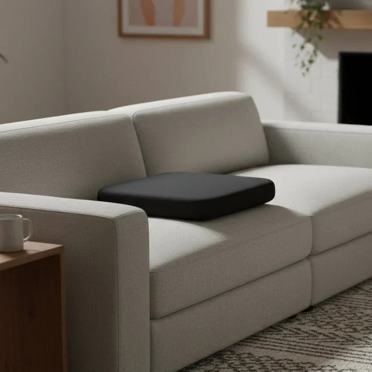 Seat Cushion Shape-Retaining Foam Non-Slip Base Removable Cover