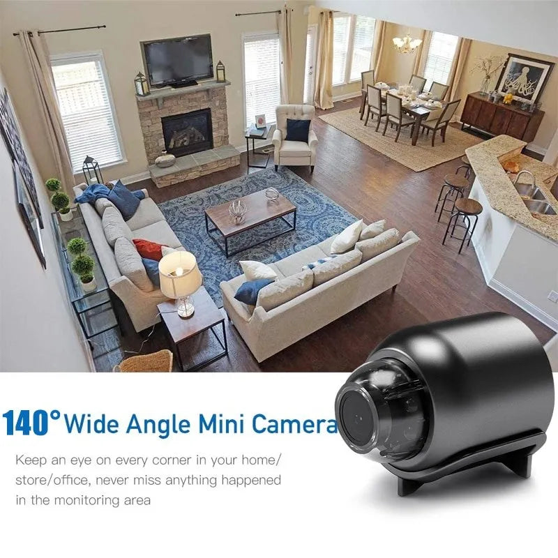 Security Camera 1080P HD Infrared Night Vision Motion Alerts