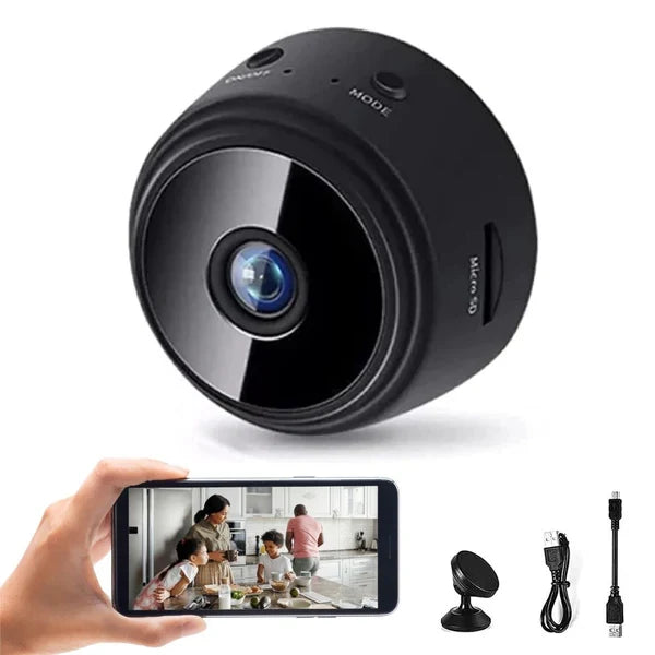 Security Camera 1080p HD WiFi Magnetic Mount