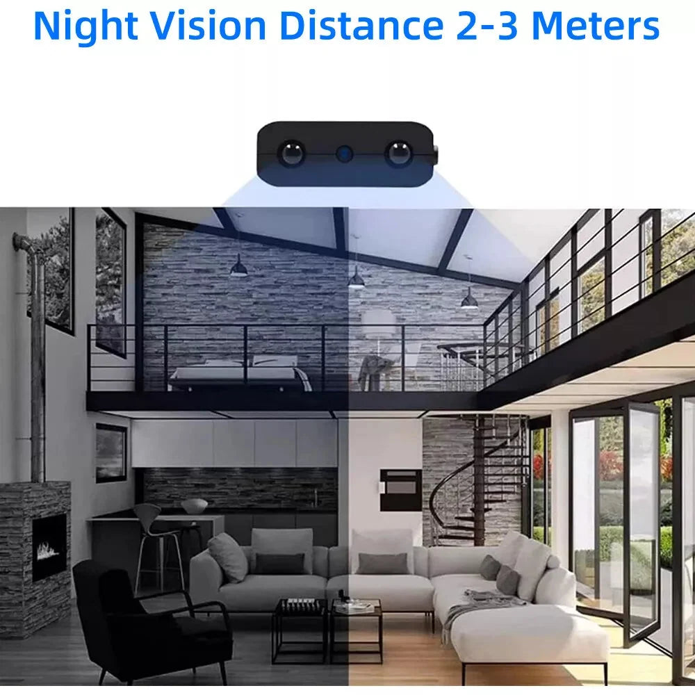 Security Camera 1080p Infrared Night Vision Motion-Activated Recording