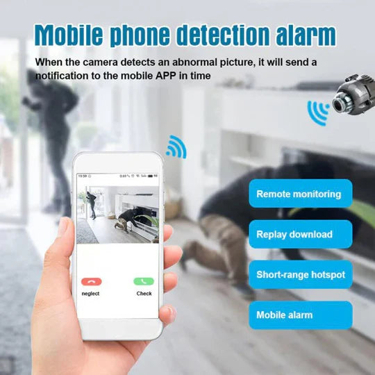 Security Camera WiFi Night Vision Smartphone Monitoring