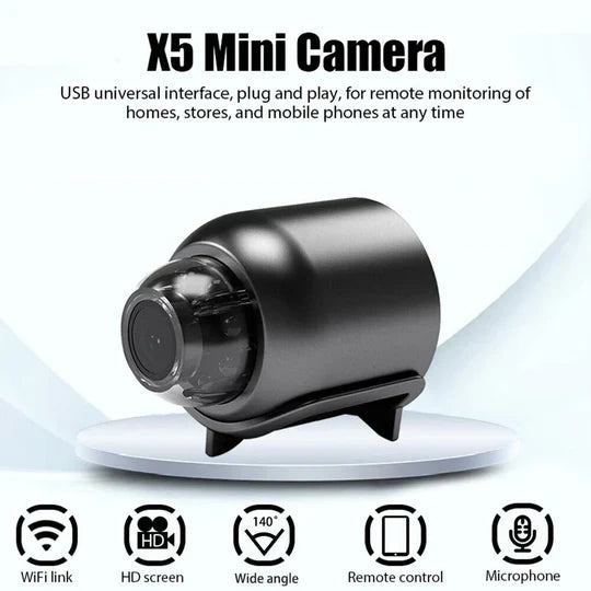 Security Camera WiFi Night Vision Smartphone Monitoring