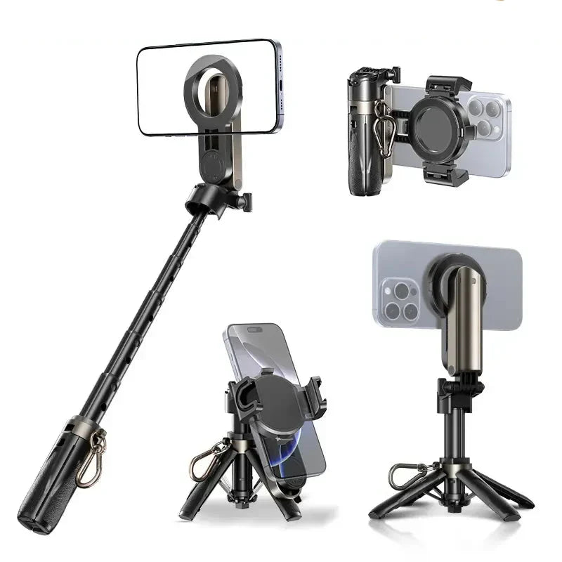 Selfie Stick Magnetic 360° Rotation Wireless Remote