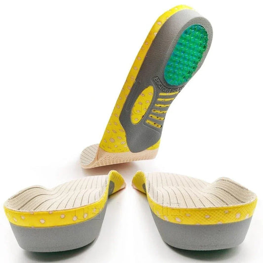 Shoe Insoles Arch Support Cushioning Trim-To-Fit Set of 2