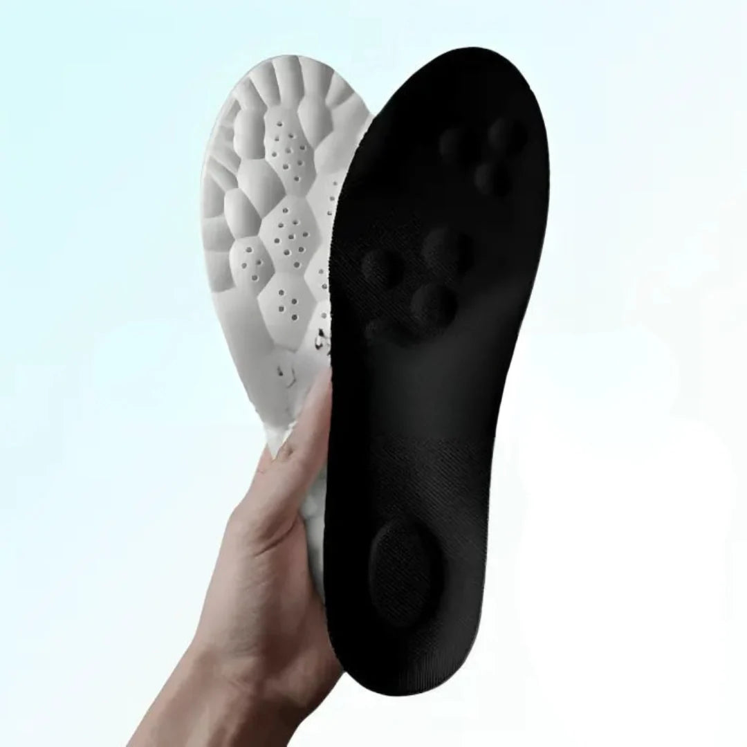Shoe Insoles Contoured Arch Support Shock-Absorbing Foam