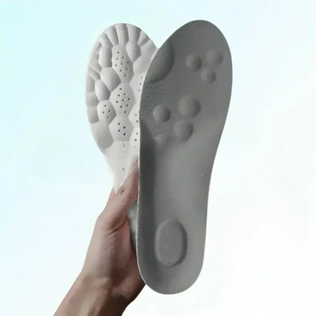 Shoe Insoles Contoured Arch Support Shock-Absorbing Foam