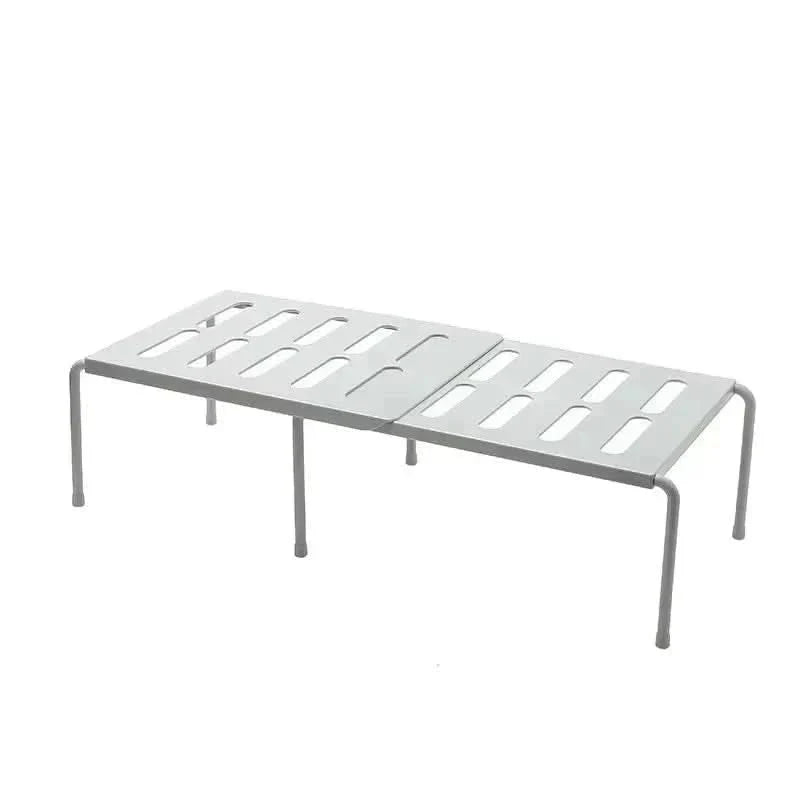 Shoe Rack Adjustable Width Tool-Free Assembly
