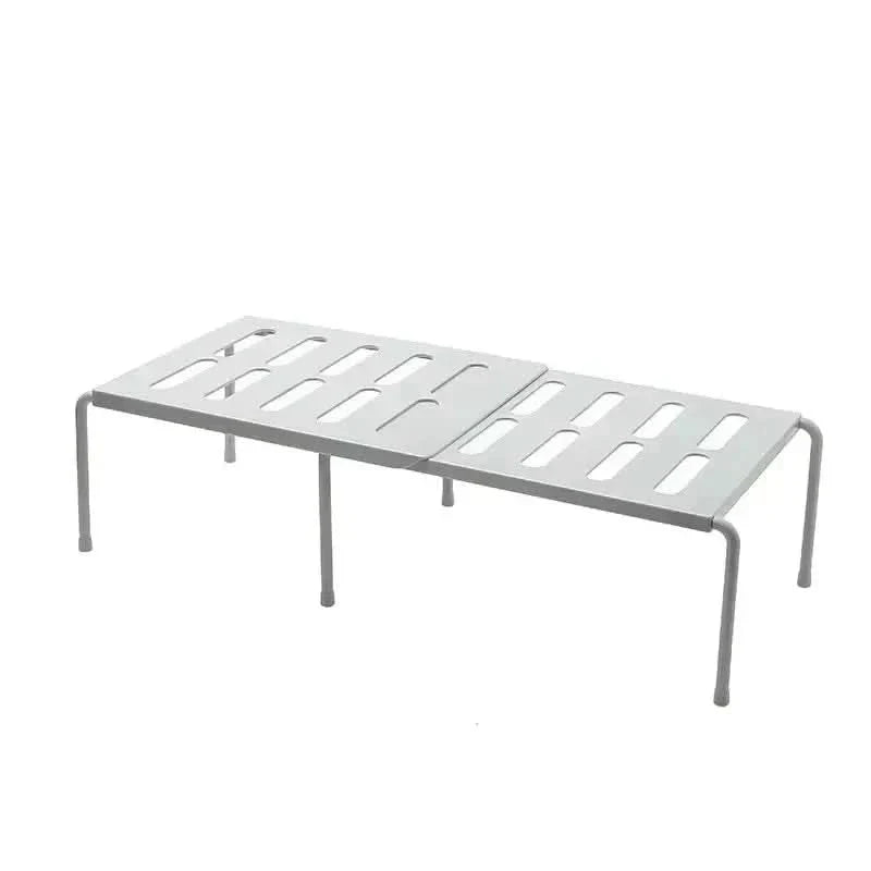 Shoe Rack Adjustable Width Tool-Free Assembly