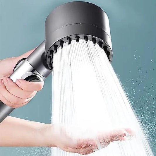 Shower Head Pressure-Boosting Micro-Perforated 9-Layer Filter & Pause Button