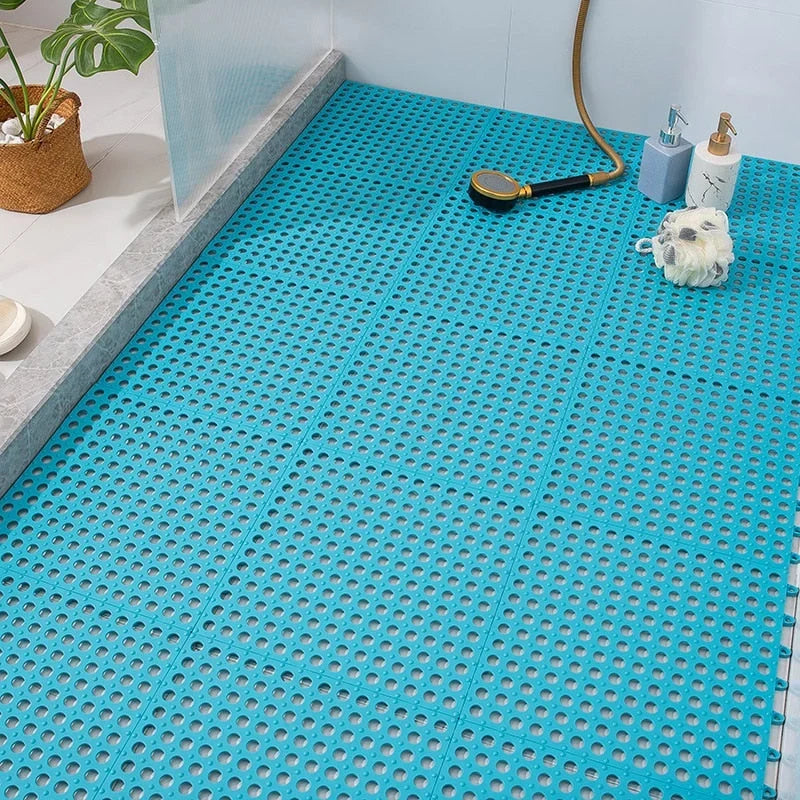 Shower Mat Non-Slip Quick-Drying Soft Plastic