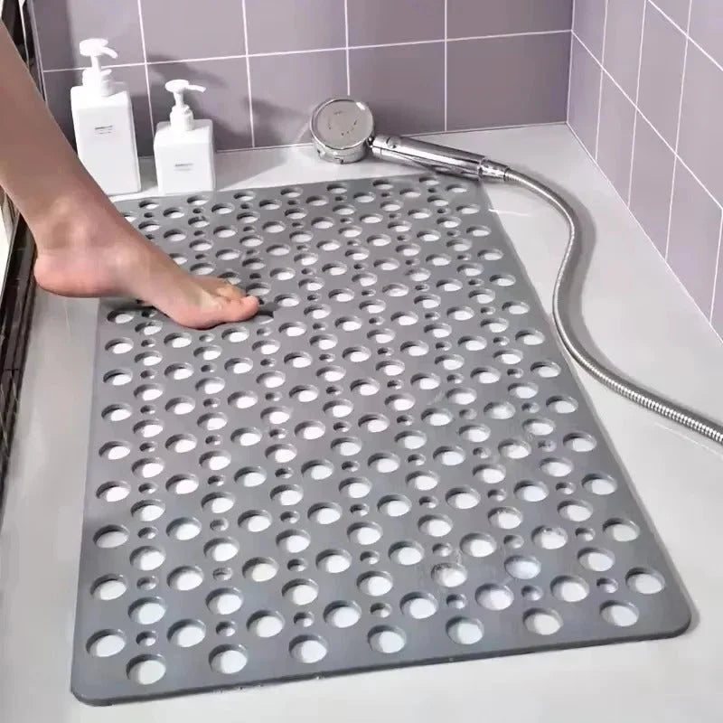 Shower Mat Square Non-Slip Suction Cup Base