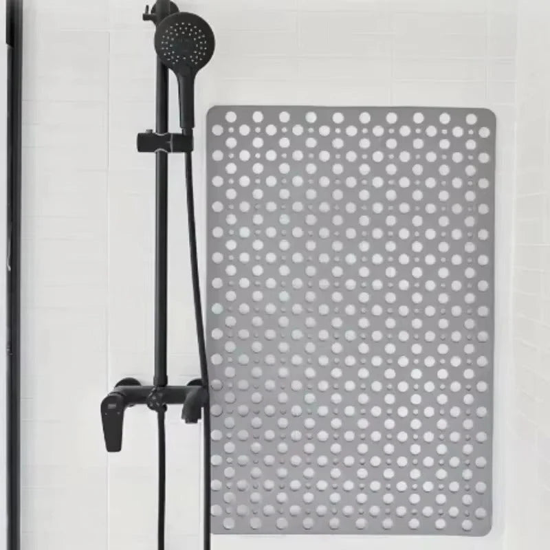 Shower Mat Square Non-Slip Suction Cup Base