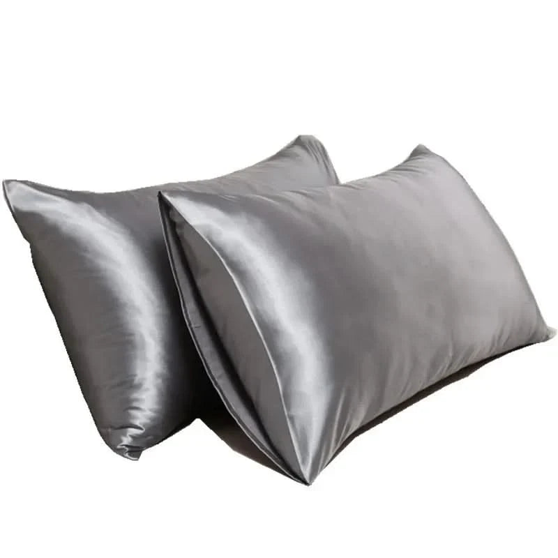 Silk Pillowcase Mulberry Silk 22 Momme Breathable Zipper Closure