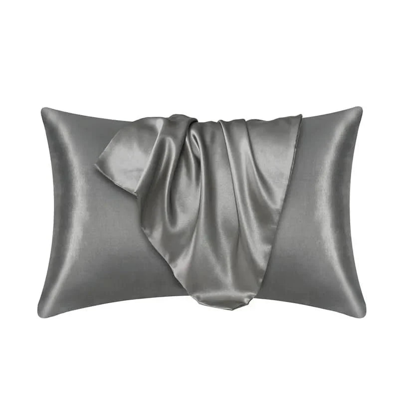 Silk Pillowcase Mulberry Silk 22 Momme Breathable Zipper Closure