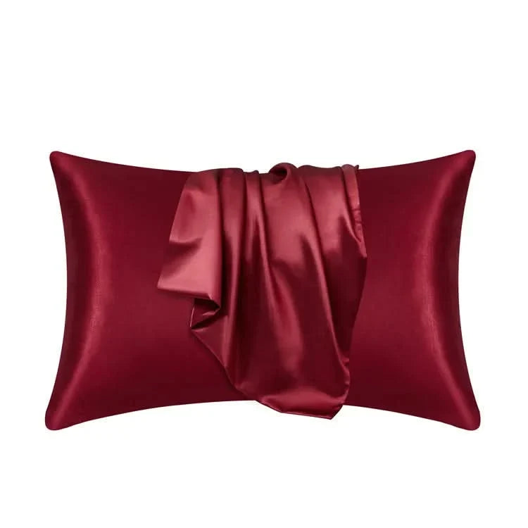 Silk Pillowcase Mulberry Silk 22 Momme Breathable Zipper Closure