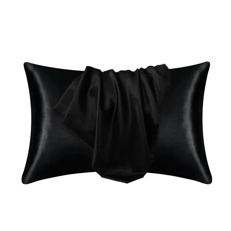Silk Pillowcase Mulberry Silk 22 Momme Breathable Zipper Closure