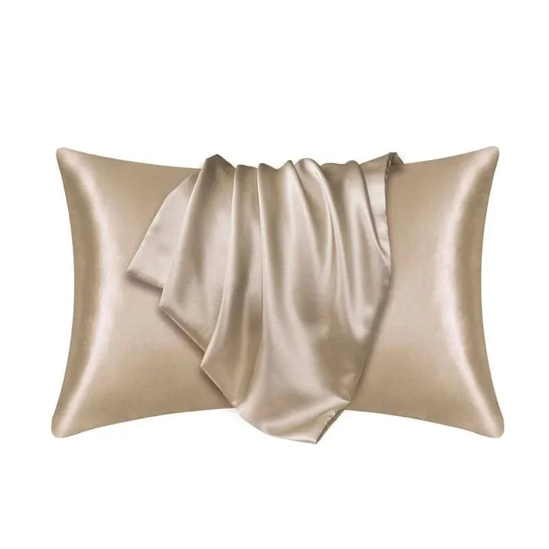 Silk Pillowcase Mulberry Silk 22 Momme Breathable Zipper Closure