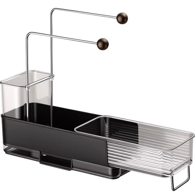 Sink Rack Extendable Stainless Steel Rust-Resistant