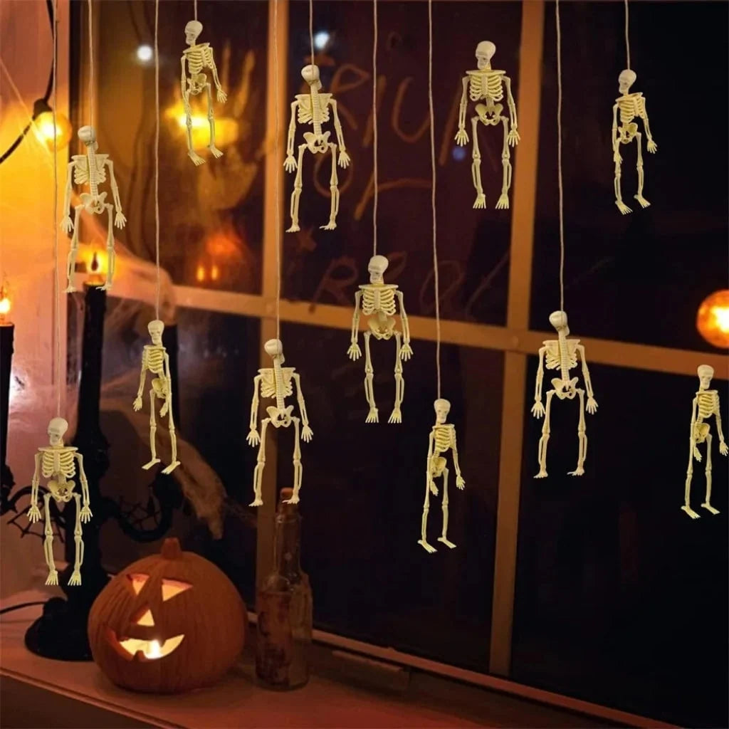 Skeleton Decorations Poseable Weather-Resistant Figures