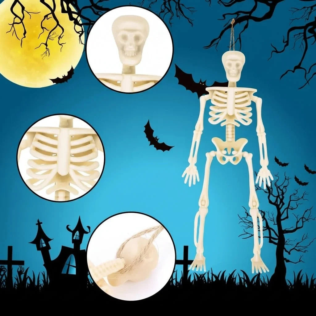 Skeleton Decorations Poseable Weather-Resistant Figures