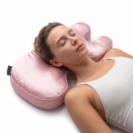 Skincare Pillow U-Shaped Memory Foam Face Support for Side Sleepers