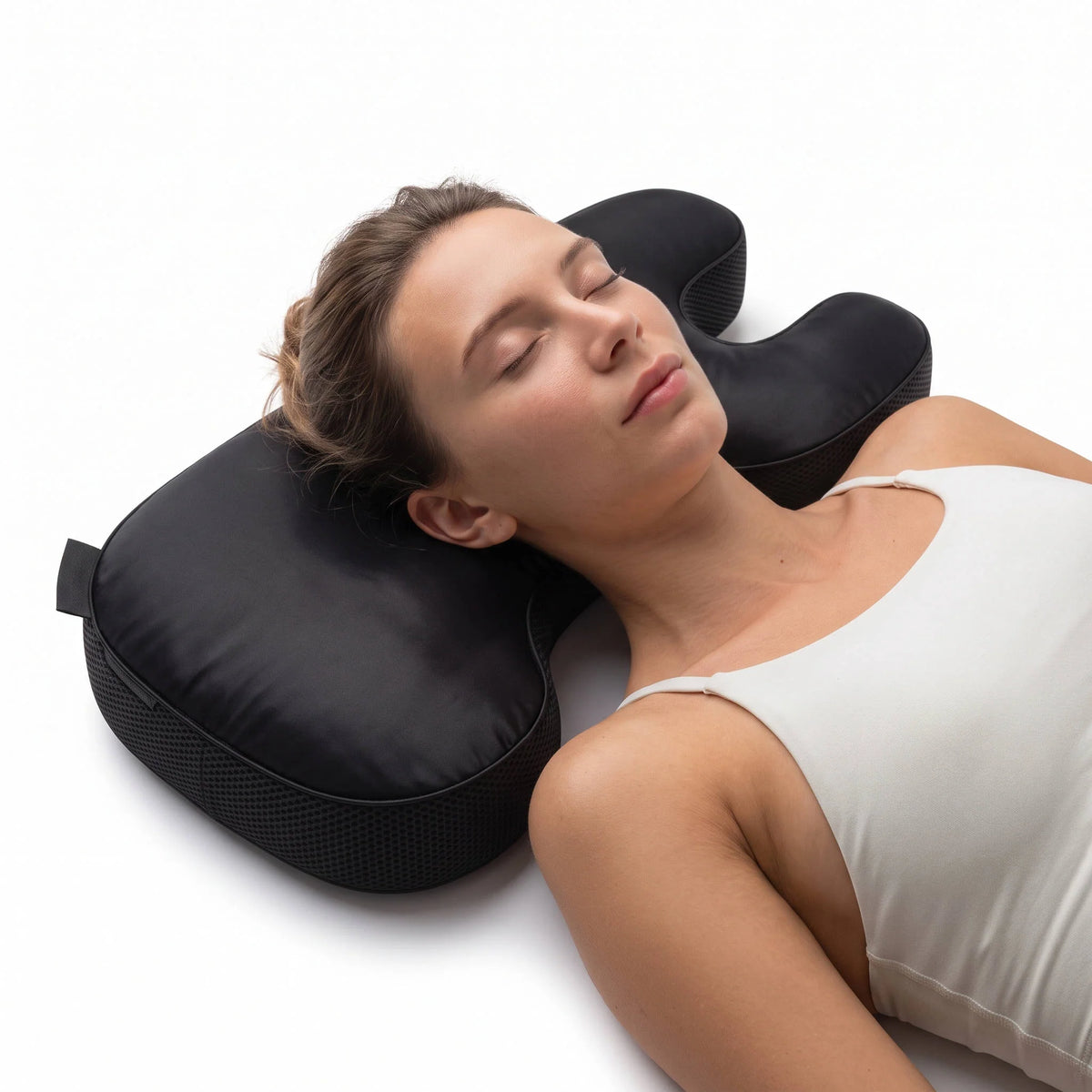 Skincare Pillow U-Shaped Memory Foam Face Support for Side Sleepers