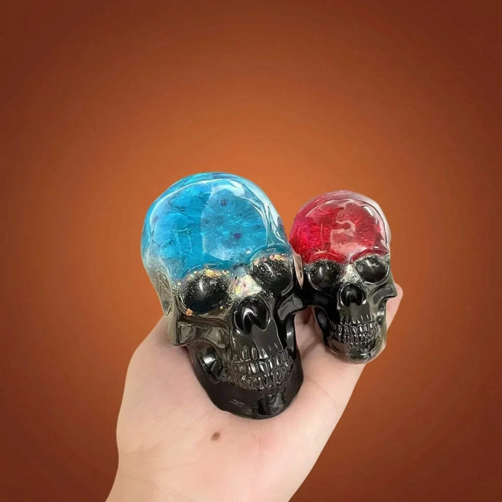 Skull Mold Set Silicone 3-Piece Easy-Release 3D Design