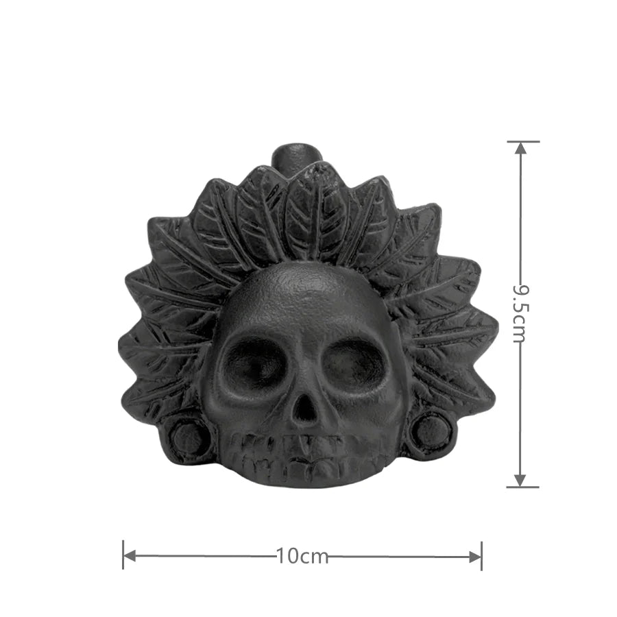 Skull Whistle Ceramic Dual-Chamber 126.3 dB