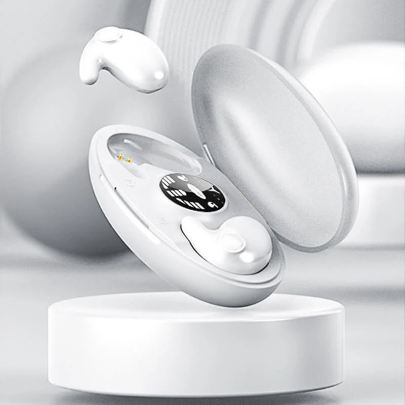 Sleep Earbuds Flat Ergonomic Fit IPX5 Sweat-Resistant