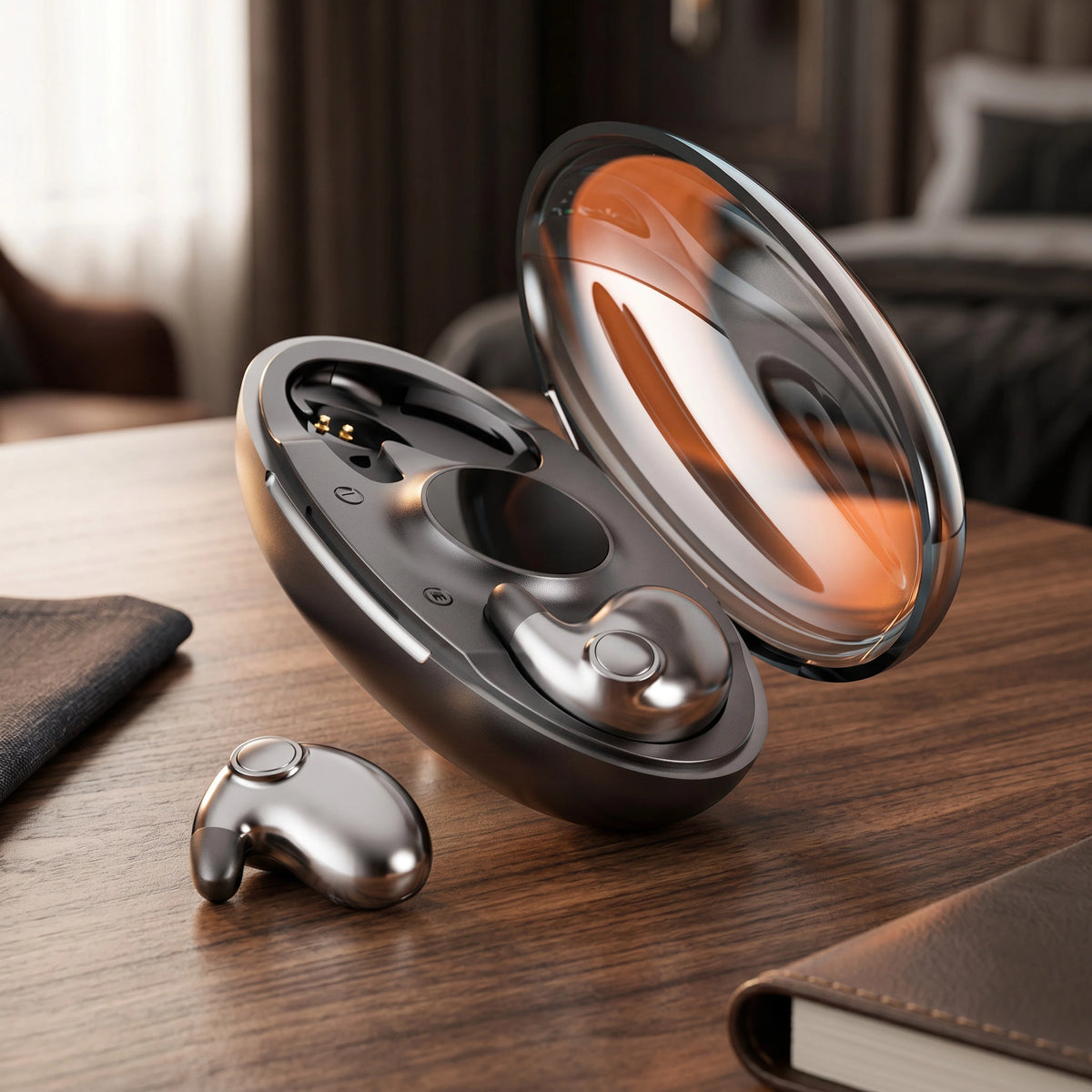 Sleep Earbuds Flat Ergonomic Fit IPX5 Sweat-Resistant