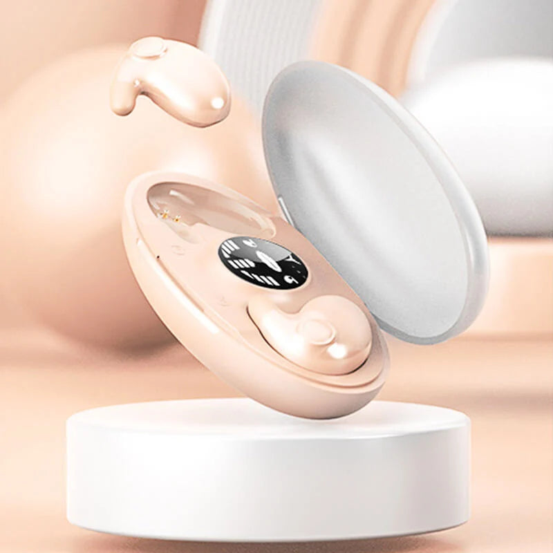 Sleep Earbuds Side-Sleeping Design Water-Resistant Bluetooth 5.3