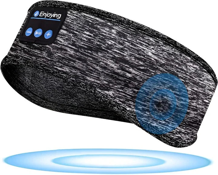 Sleep Mask Headband Bluetooth Speakers Light-Blocking Cotton