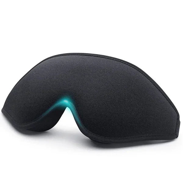 Sleep Mask Memory Foam 3D Contoured Adjustable Strap