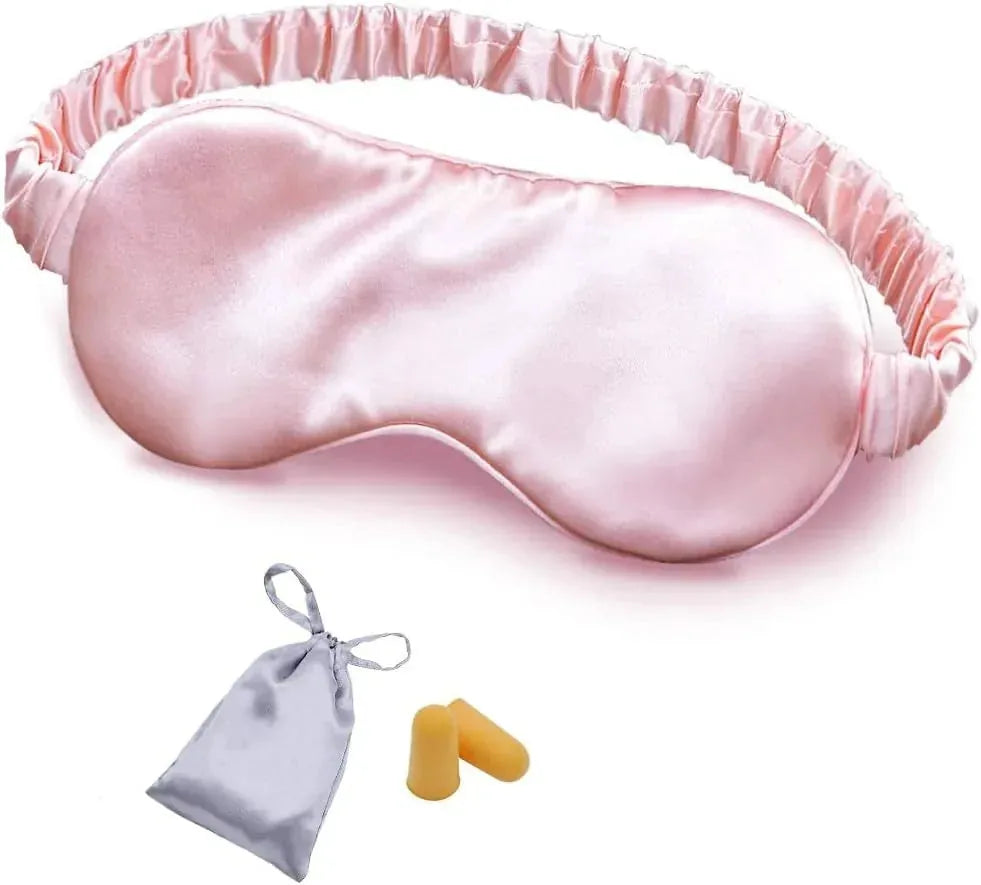 Sleep Mask Mulberry Silk Light-Blocking Set of 2