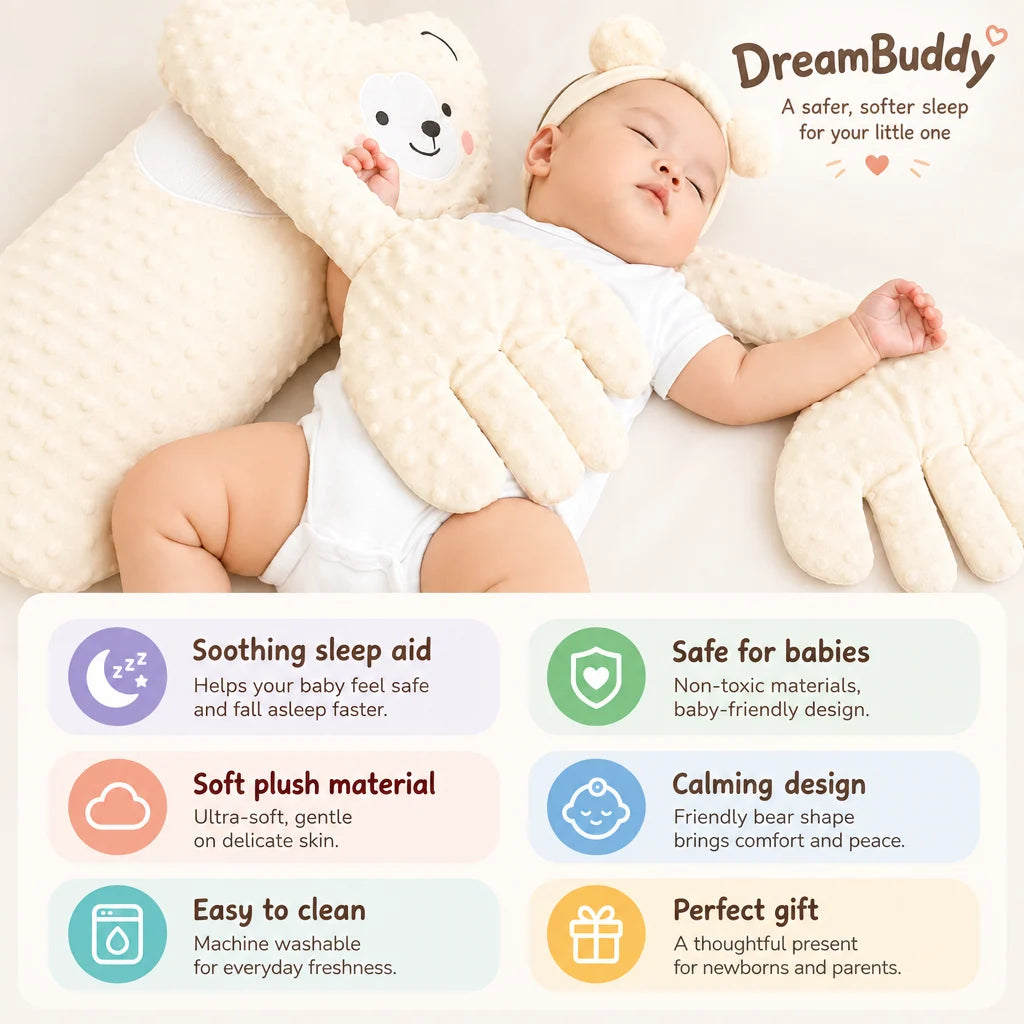 Sleep Plush Toy Rhythmic Tapping USB Rechargeable