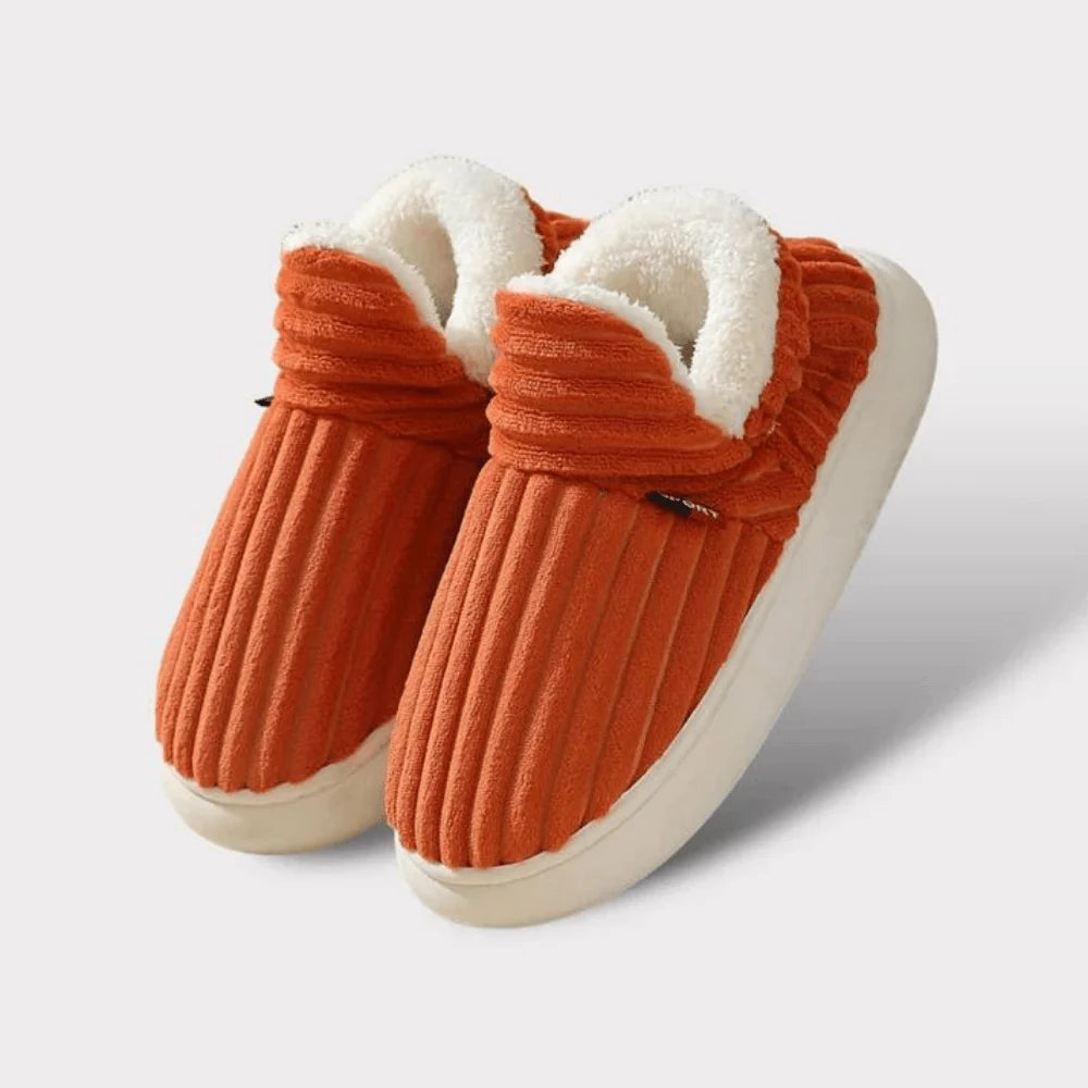 Slippers Vegan Fleece Lined Non-Slip Machine Washable