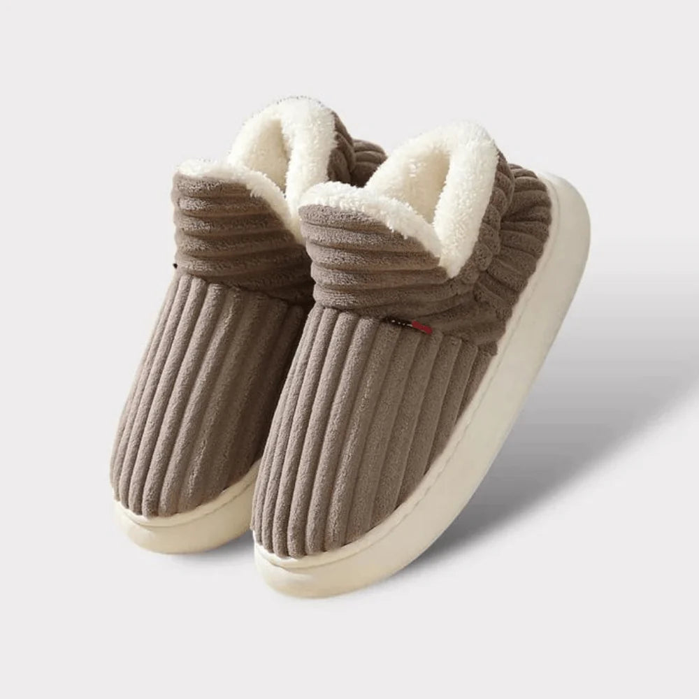 Slippers Vegan Fleece Lined Non-Slip Machine Washable
