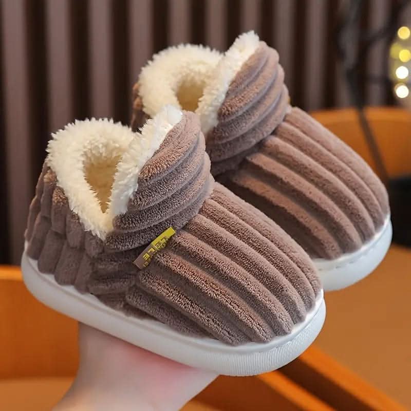 Slippers Vegan Fleece Lined Non-Slip Machine Washable