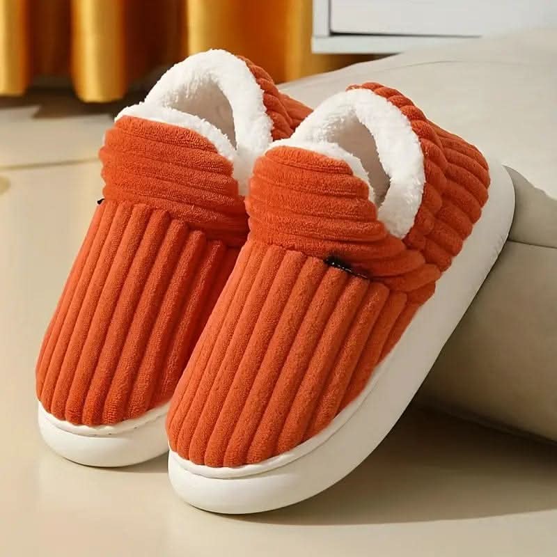 Slippers Vegan Fleece Lined Non-Slip Machine Washable