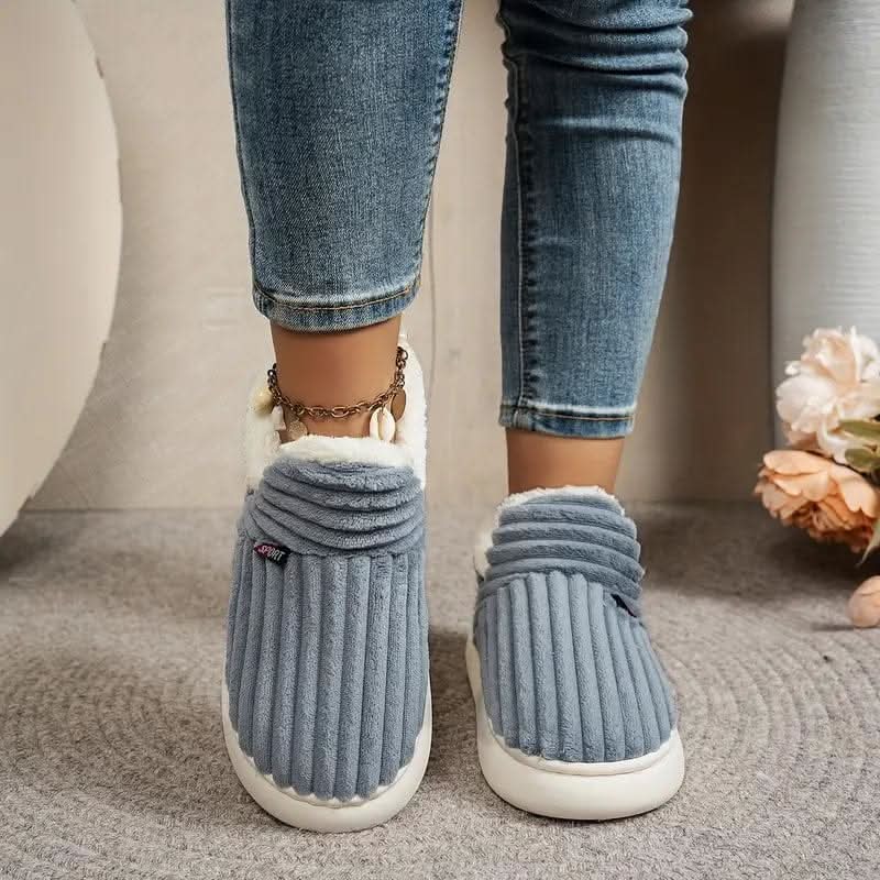 Slippers Vegan Fleece Lined Non-Slip Machine Washable