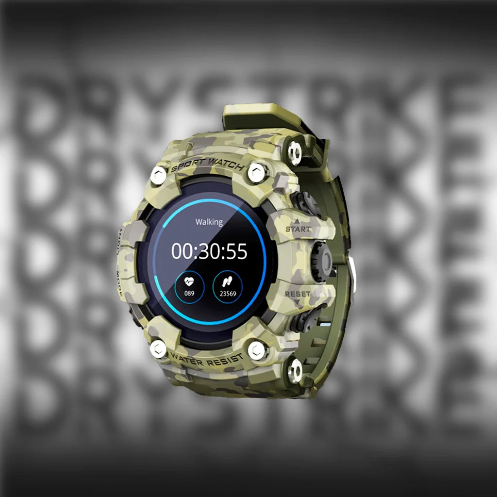 Smartwatch Rugged Water & Dust Resistant Health Tracking